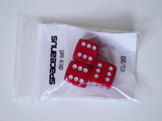spaceanus - dice set