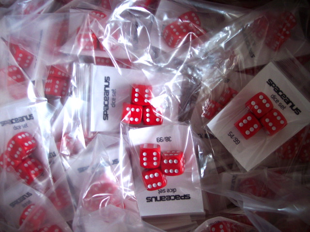 spaceanus - dice set