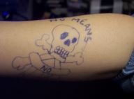 dave beech - tattoos