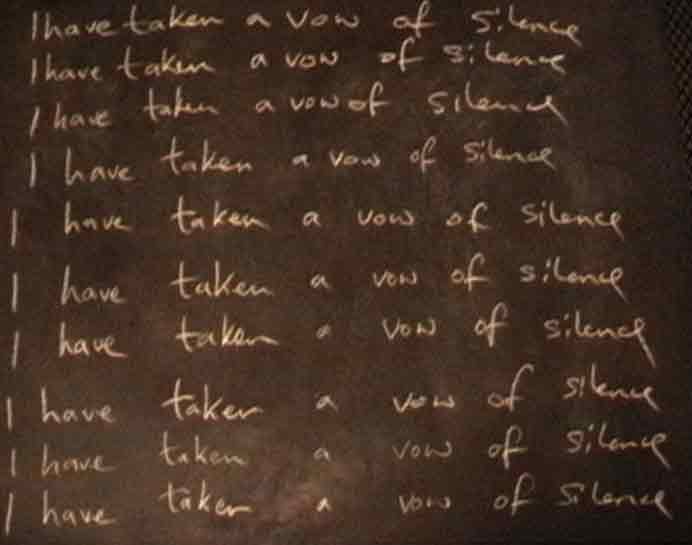 silence