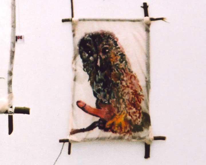 owl painting