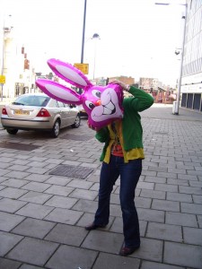 Rabbithead Balloon