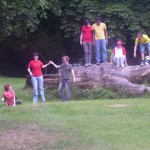 Overcoming obstacles together helps with bonding